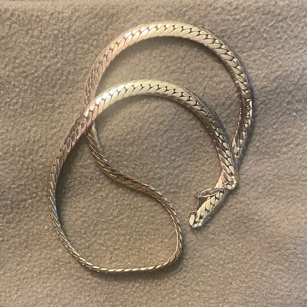 Gold 14kgp Snake Chain Necklace